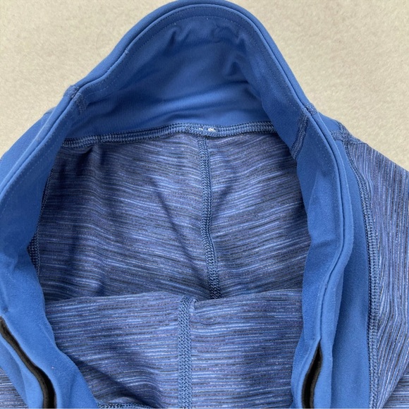 Lululemon Run: For Your Life Crop Wee Are From Space Limitless Blue Black size 6 - Picture 7 of 14